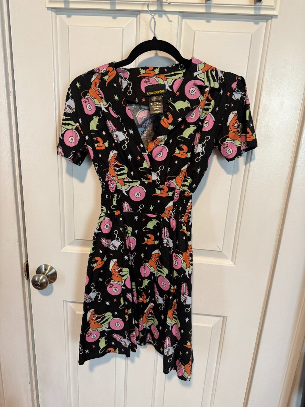 Nooworks Leah dress - Mean Machine print